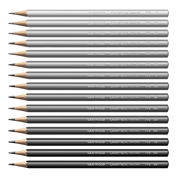 CARAN D’ACHE – Crayon graphite Grafwood