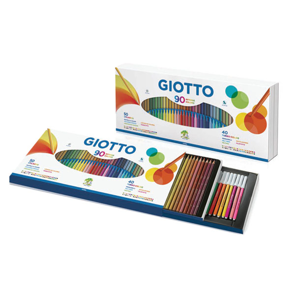 Artina Artilo Lot de 72 crayons couleur enfant - Coffret crayon